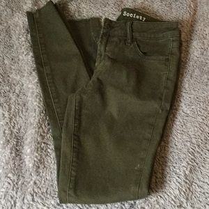 Jeans. Colored Denim.